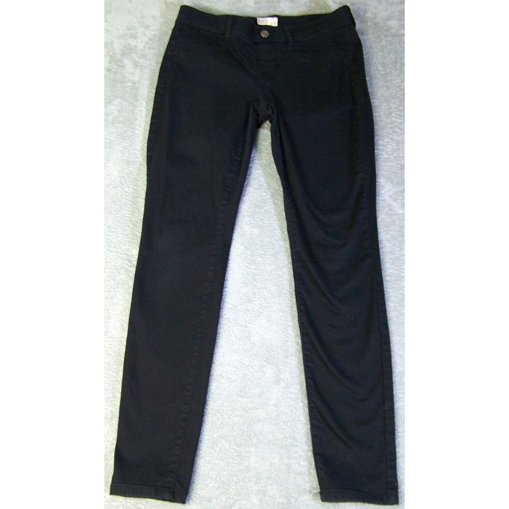 So Slimming Jeans/Pants Women's Medium 30X28 Stretch Black